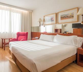 Double room Hotel ILUNION Les Corts Spa Barcelona