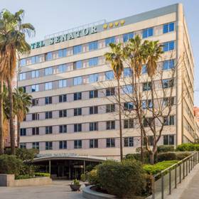 Facade Hotel ILUNION Les Corts Spa Barcelona Facade Hotel ILUNION Les Corts Spa Barcelona