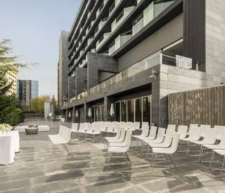 Privileged location Hotel ILUNION Atrium Madrid Privileged location Hotel ILUNION Atrium Madrid