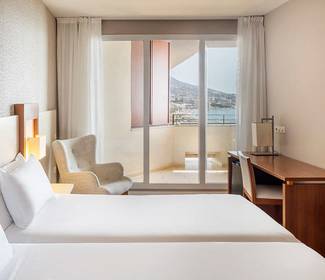 Side sea view room Hotel ILUNION Fuengirola