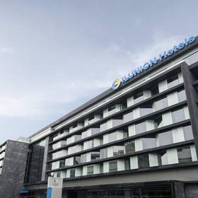 Facade ilunion atrium hotel ilunion atrium madrid Facade ilunion atrium hotel ilunion atrium madrid