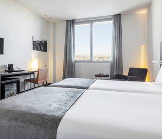 Corporate single room Hotel ILUNION Aqua 4 Valencia Corporate single room Hotel ILUNION Aqua 4 Valencia
