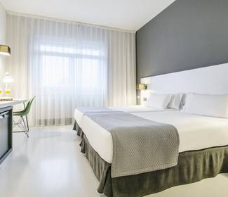 Corporate single room hotel ilunion bilbao Corporate single room hotel ilunion bilbao