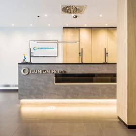 Reception Hotel ILUNION Almirante Barcelona Reception Hotel ILUNION Almirante Barcelona
