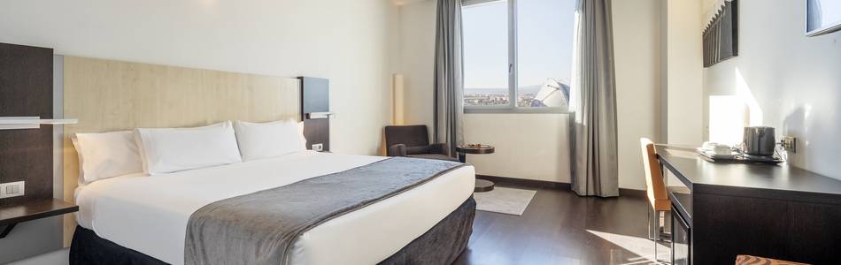 Double room Hotel ILUNION Aqua 4 Valencia Double room Hotel ILUNION Aqua 4 Valencia